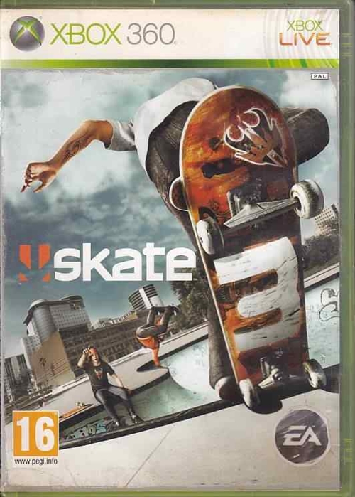Skate - XBOX Live - XBOX 360 (B Grade) (Genbrug)